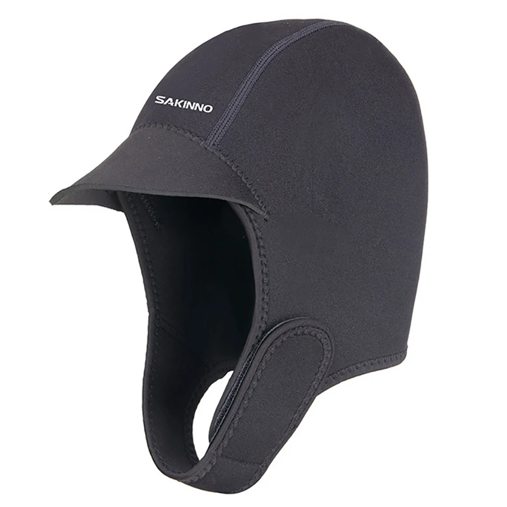 2MM Neoprene Swimming Caps Kitesurf Windsurf Hats Hunting Snorkeling Scuba Pool Diving Swimming Cap Cold-Proof Wetsuits Head 4