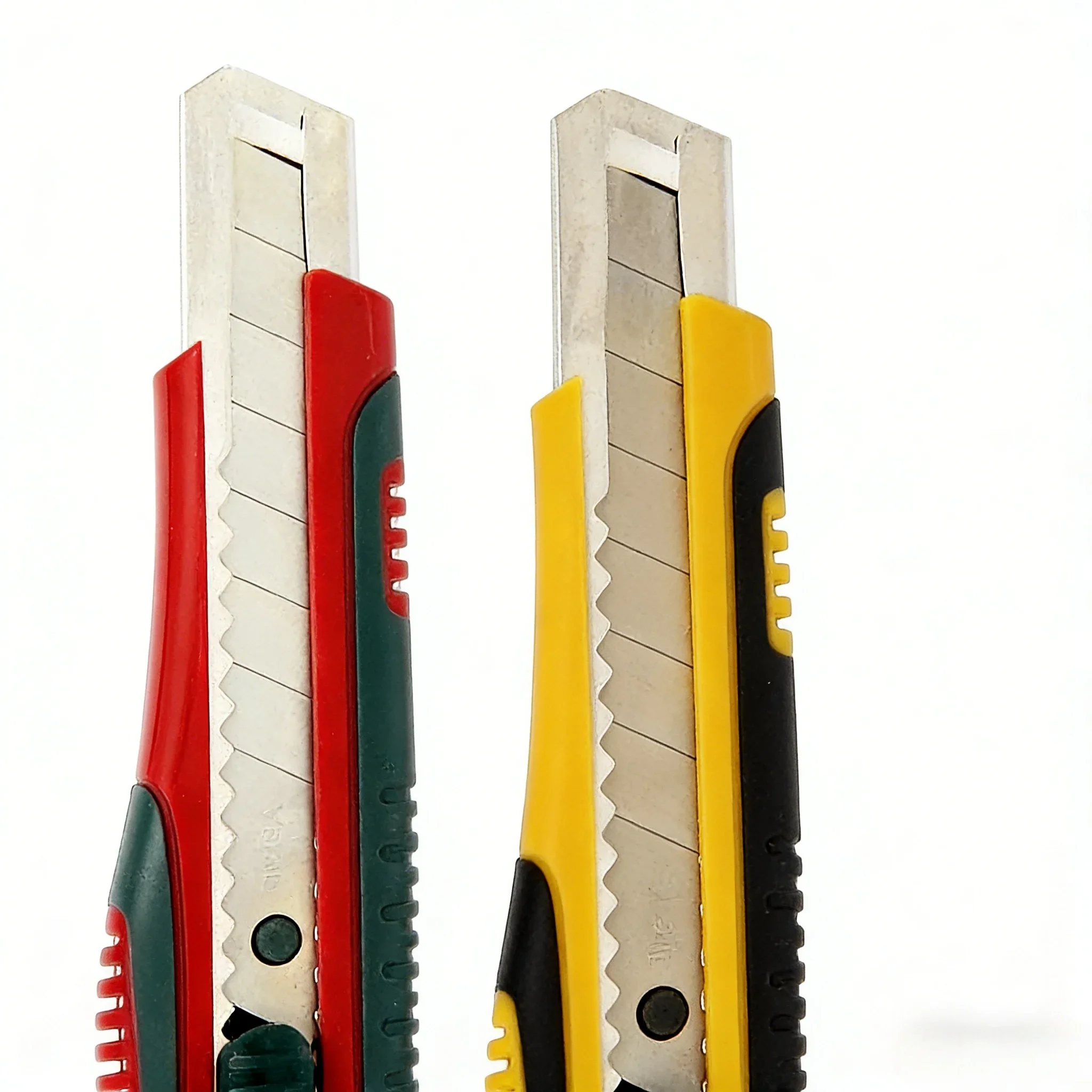 2041 2047 대형 다용도 칼 스테인리스 스틸 벽지 칼 스냅오프 커터 접이식 종이 절단 도구 잠금 블레이드 포함