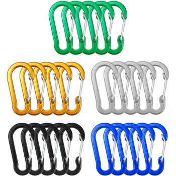 Mini Aluminum Carabiner Clips 1