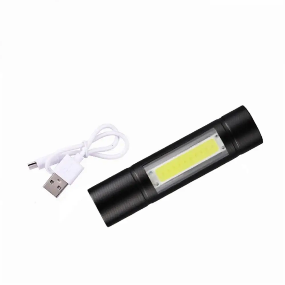 줌 포커스 미니 LED 손전등, 배터리 내장 XP-G, Q5 램프 랜턴, 작업등, 충전식 미니 손전등, 캠핑 조명
