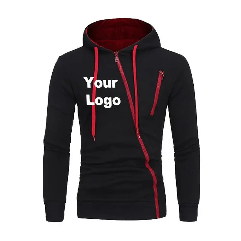 

Men's Custom Logo Hoodie Spring Autumn Fashion Fleece Jacket Homme Streetwear Male Jumper Sportswear Men Clothing