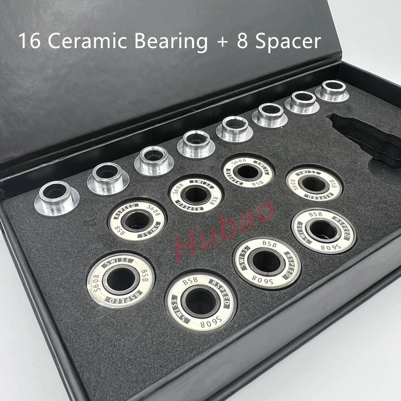 10/16pcs Bearing 608ZZ RS Waterproof Silent Ceramic 8x22x7mm ABEC