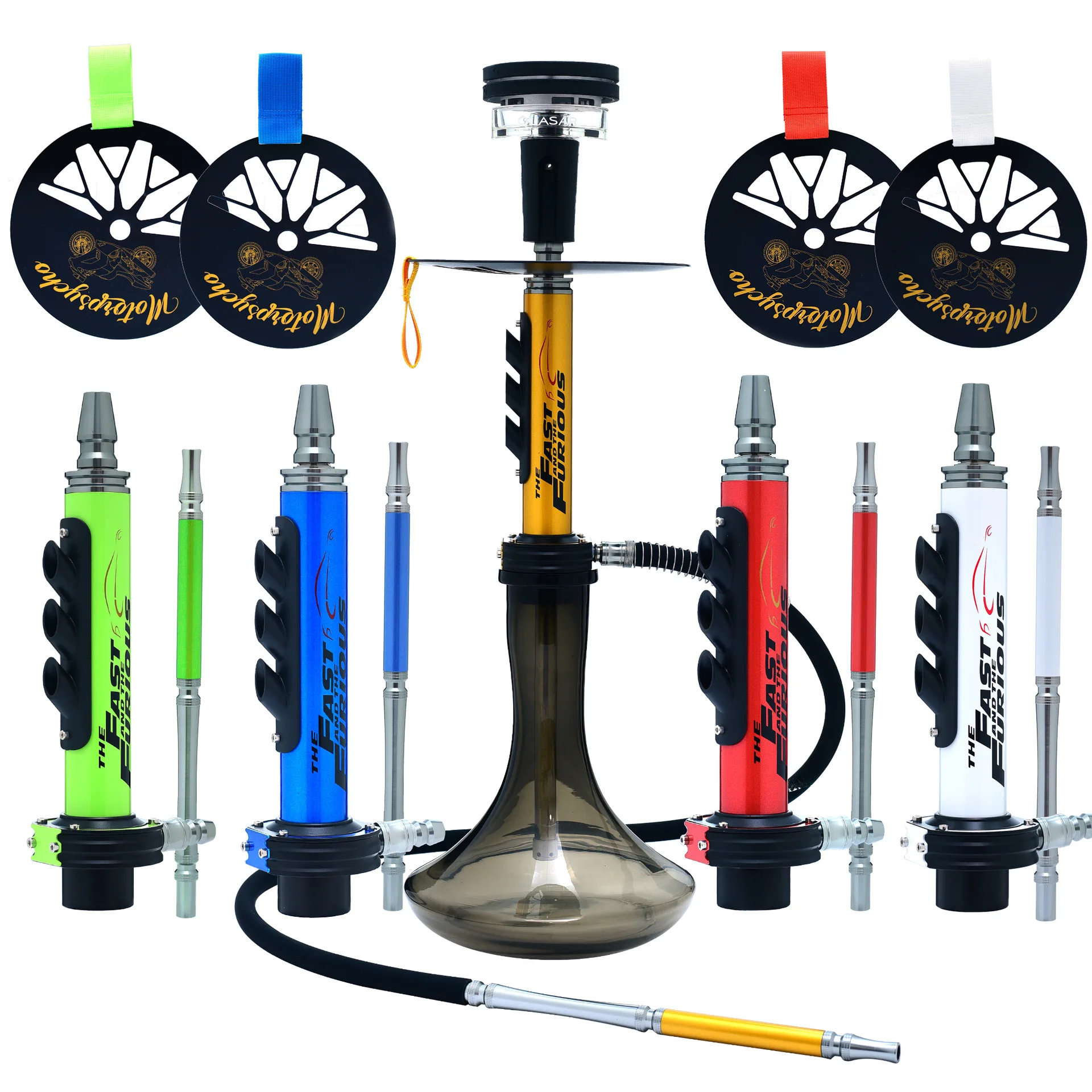 

A complete set of hookah accessories for smoking kettles, bars, Arabic hookahs, cross-border pipes, and smoking sets