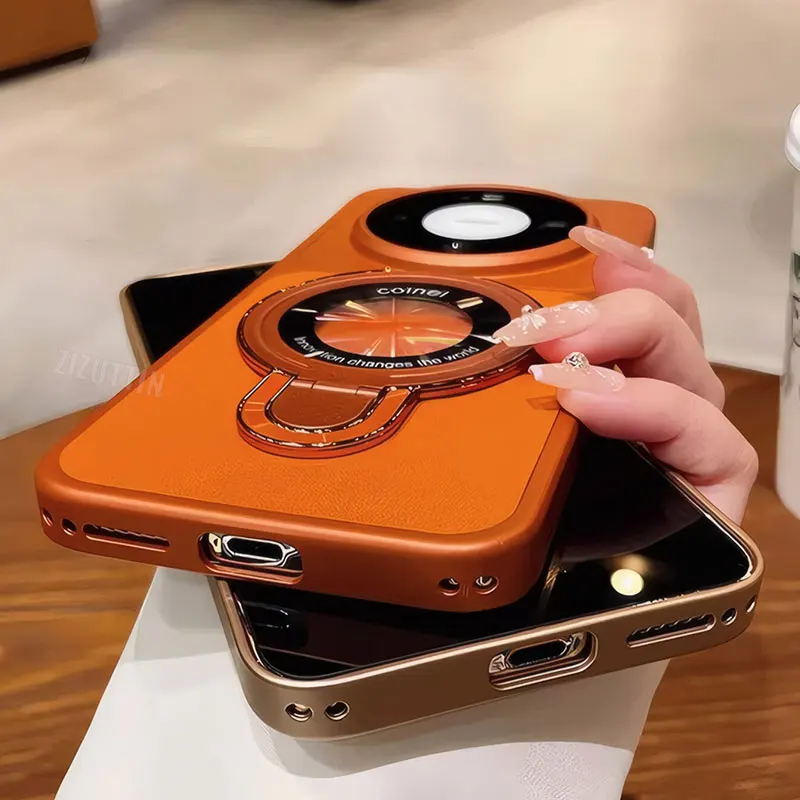 Luxury Leather Phone Holder Case - Sleek and Durable Design