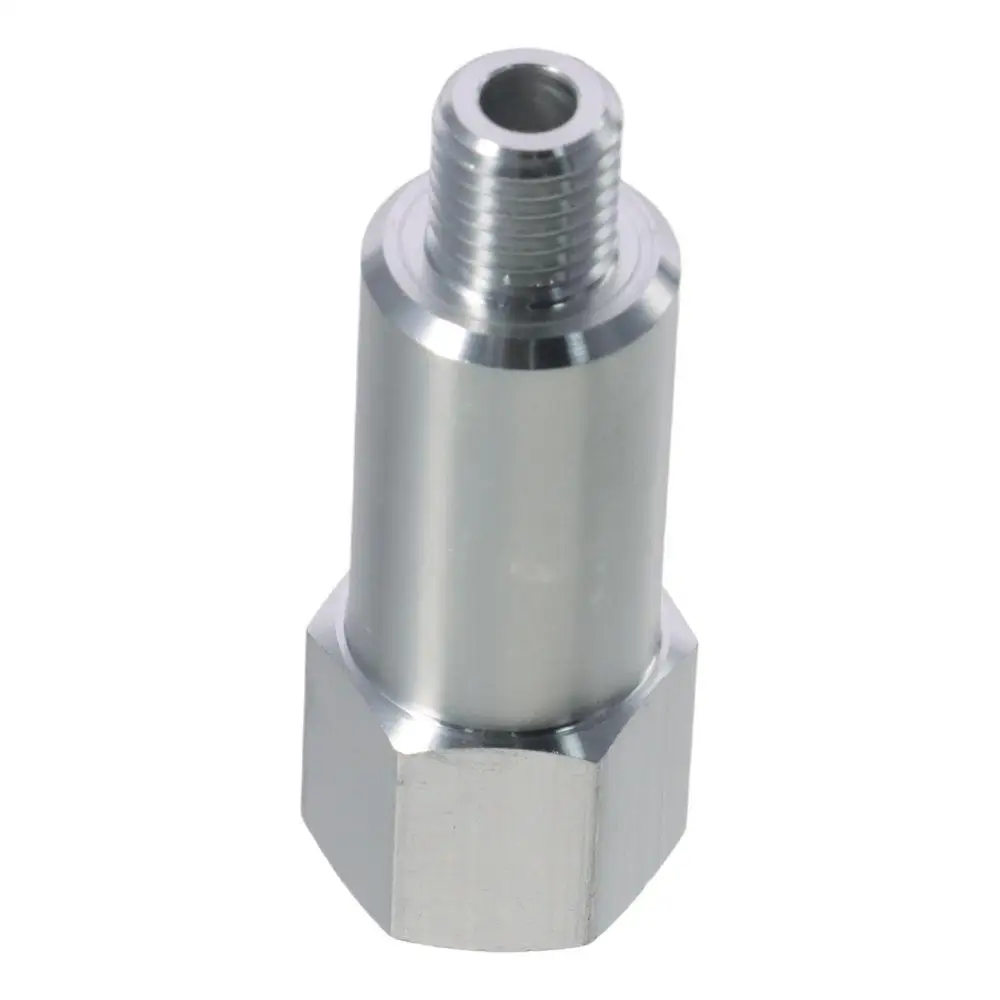 

1 шт., серебристый адаптер, запчасти для автомобилей, алюминиевый редуктор, Фитинг воды для автомобиля