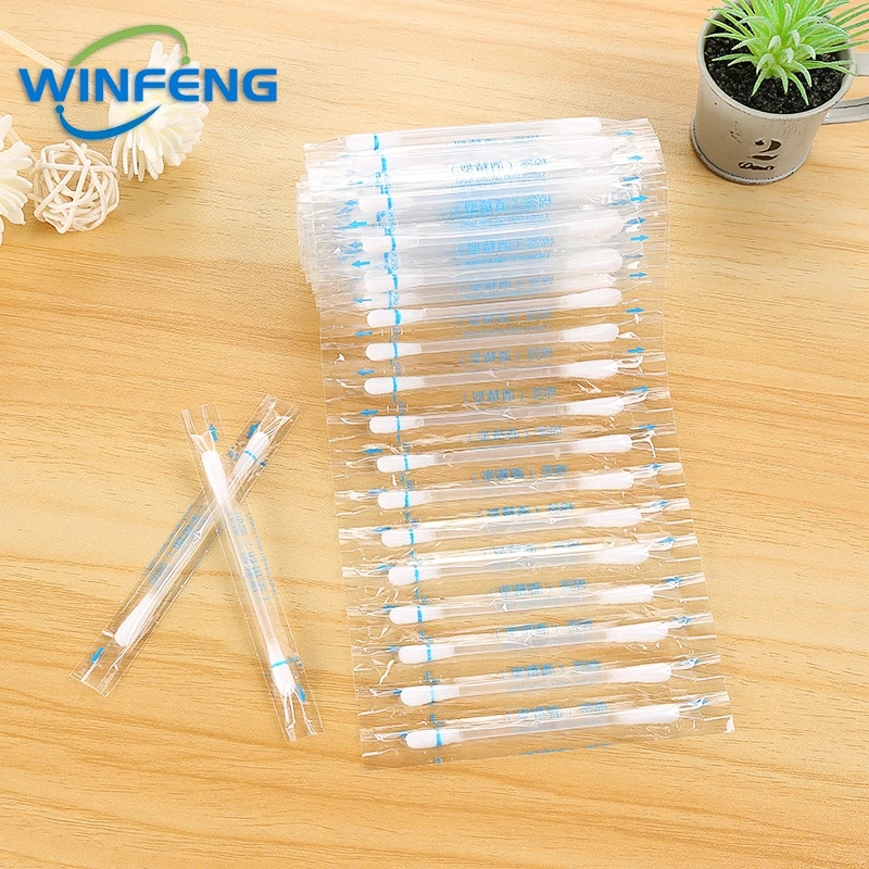 ערכת עזרה ראשונה לטיפוח חירום ביתי וחיצוני עם 100 יחידות של קוטנות איודין לחיטוי וטיפול באלכוהול רפואי