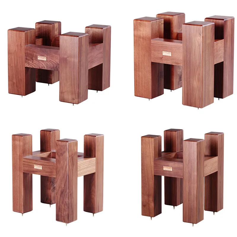 

YHD-01 3630 Solid Wood Tripod Walnut Professionally Tailored For Speakers （1 Pair）