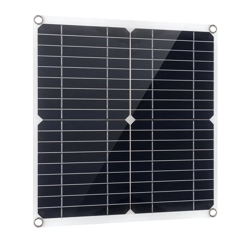 12V Solar Panel Camping Kit Plate Car Accessory Generator With Panels Set Charge Sine Wave Inverter Power energia solar