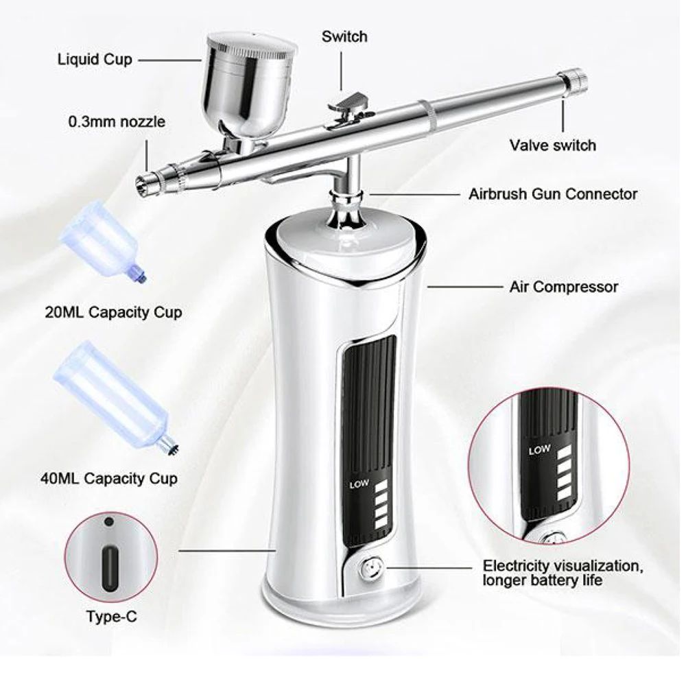 Cake Spray tool Cake Coloring Duster Manual for Cake Airbrush Pump Cake