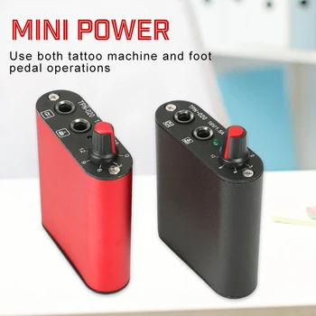 Tattoo Power Supply Professional Tattoo Accessories Portable Mini Power Supply  Permanent Makeup Machine Rotating Tattoo Pen