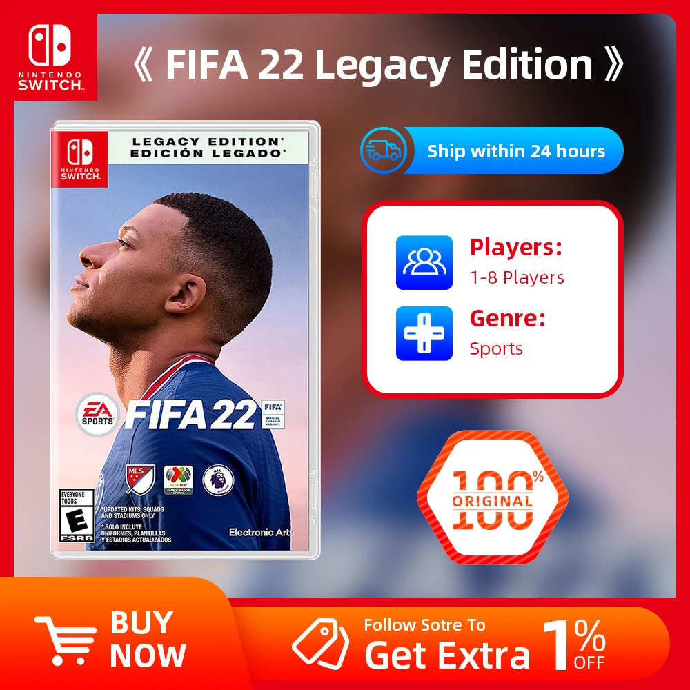 Ofertas de juegos de Nintendo Switch FIFA22 Stander Edition cartucho ...