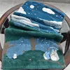 Miniso Cartoon Totoro Cotton Bath Towel Super Soft Home Bathroom Washing Hand Face Towel 2