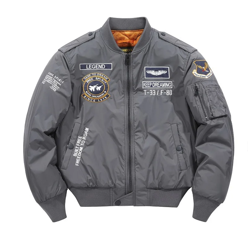 chaqueta piloto hombre