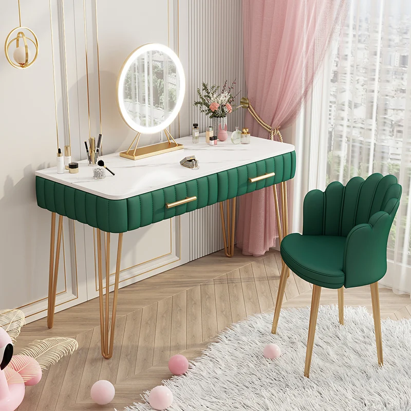 

Nordic Vintage Dressing Table Classic Elegant Simple Storage Dressing Table Modern European Penteadeira De Maquiagem Furniture