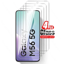 Quad-Pack Tempered Glass Screen Protector Cases for Samsung A06 5G (4Pieces)