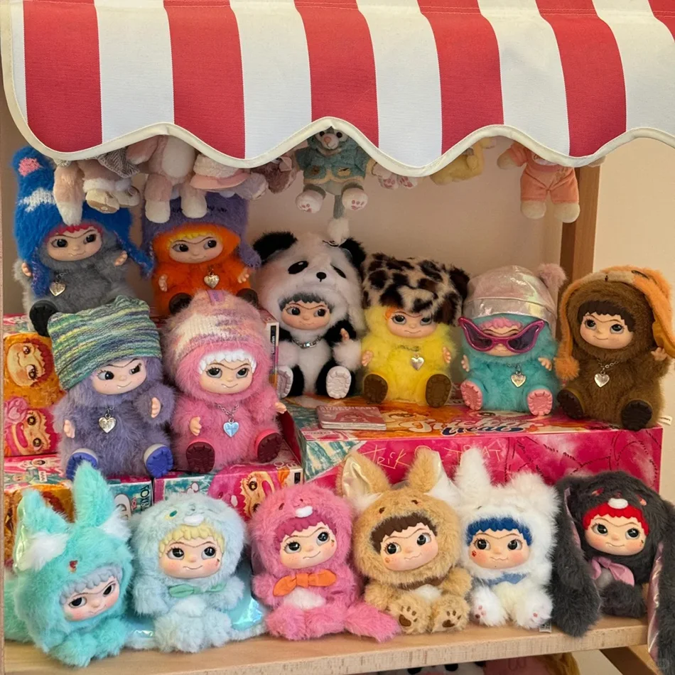 Wakuku V1 V2 Hair Trend Fun Party Series Blind Box Soft