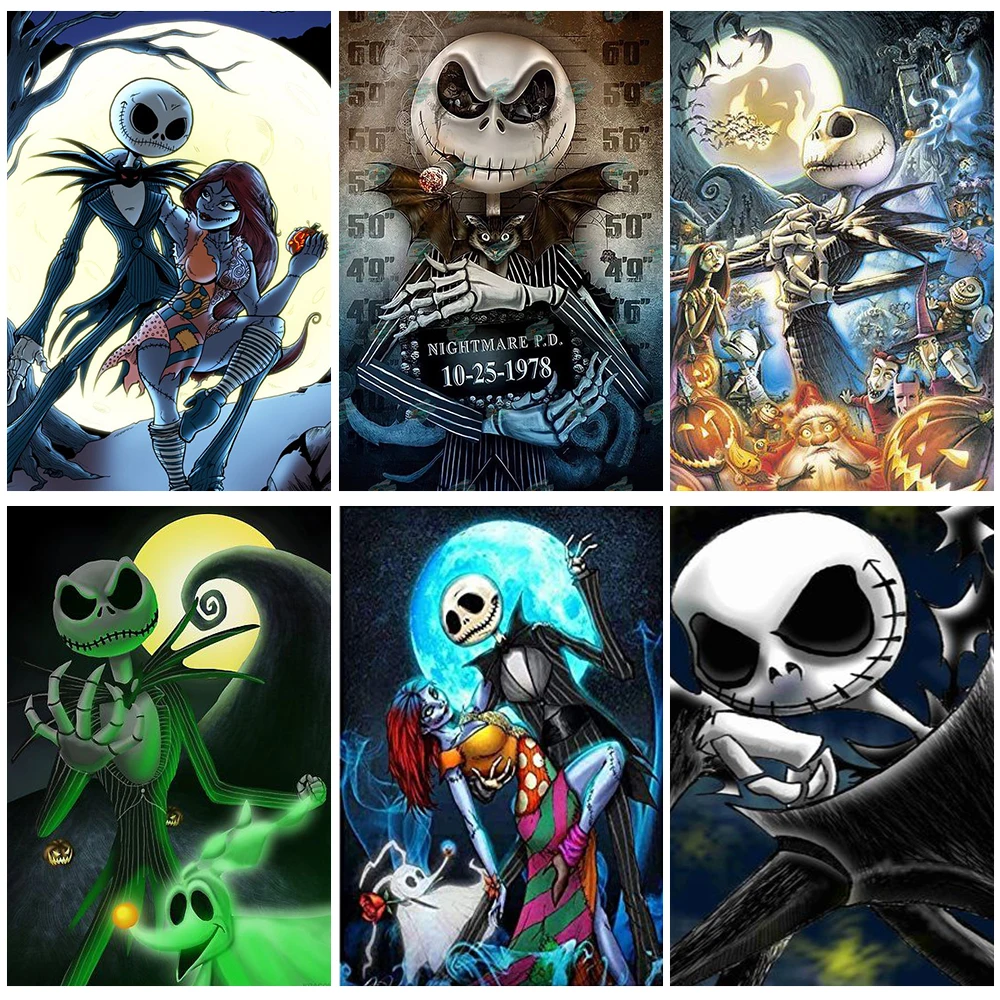 Disney Diamond Painting 5D The Nightmare Before Christmas Sally Pictures  Rhinestones Embroidery Cross Stitch Mosaic Wall Art