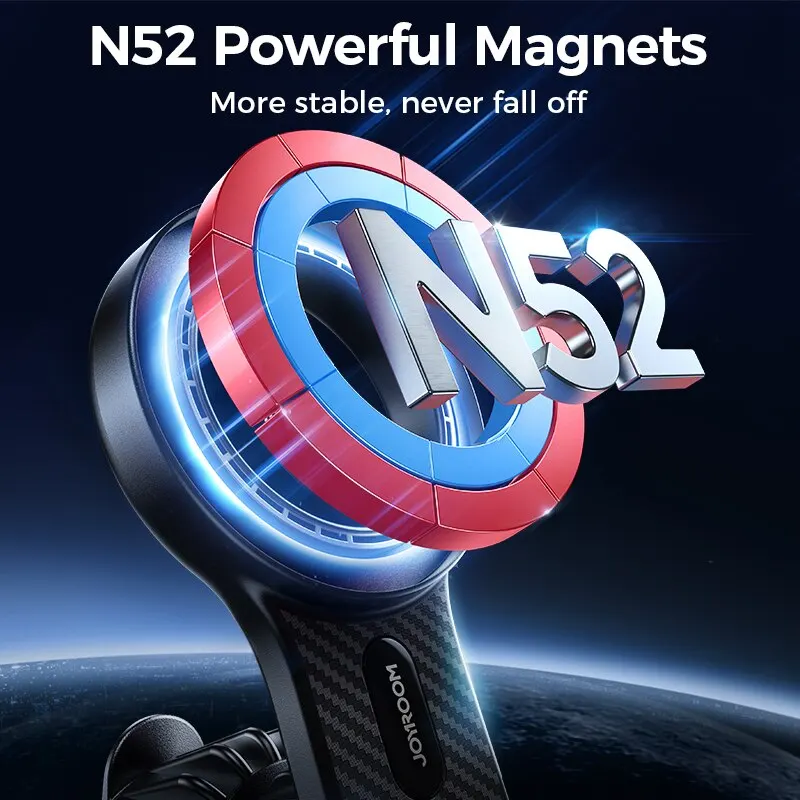 Joyroom 범용 마그네틱 자동차 휴대폰 거치대, 강력한 자동차 에어 벤트 휴대폰 마운트, 아이폰 12 13 14 삼성 호환