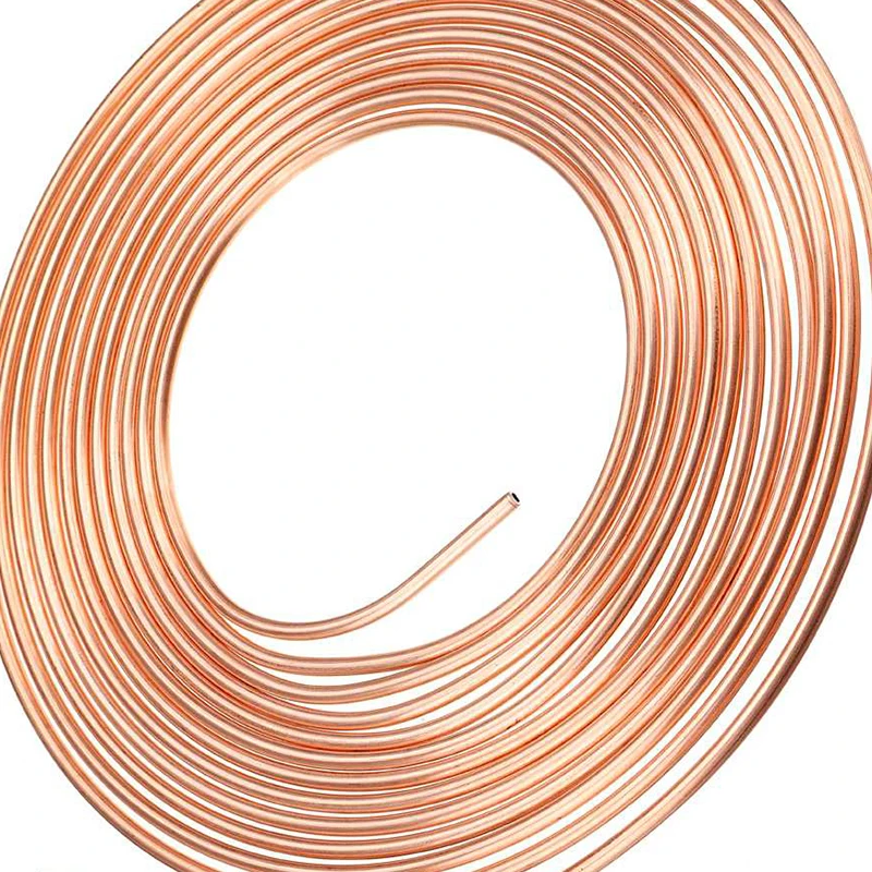 Brake Pipe Hose 25ft 7.62m Roll Tube Coil Of 3/16 Mosquito Coil Disc Anti-Rust Brake Pipe Hose Line Tubing