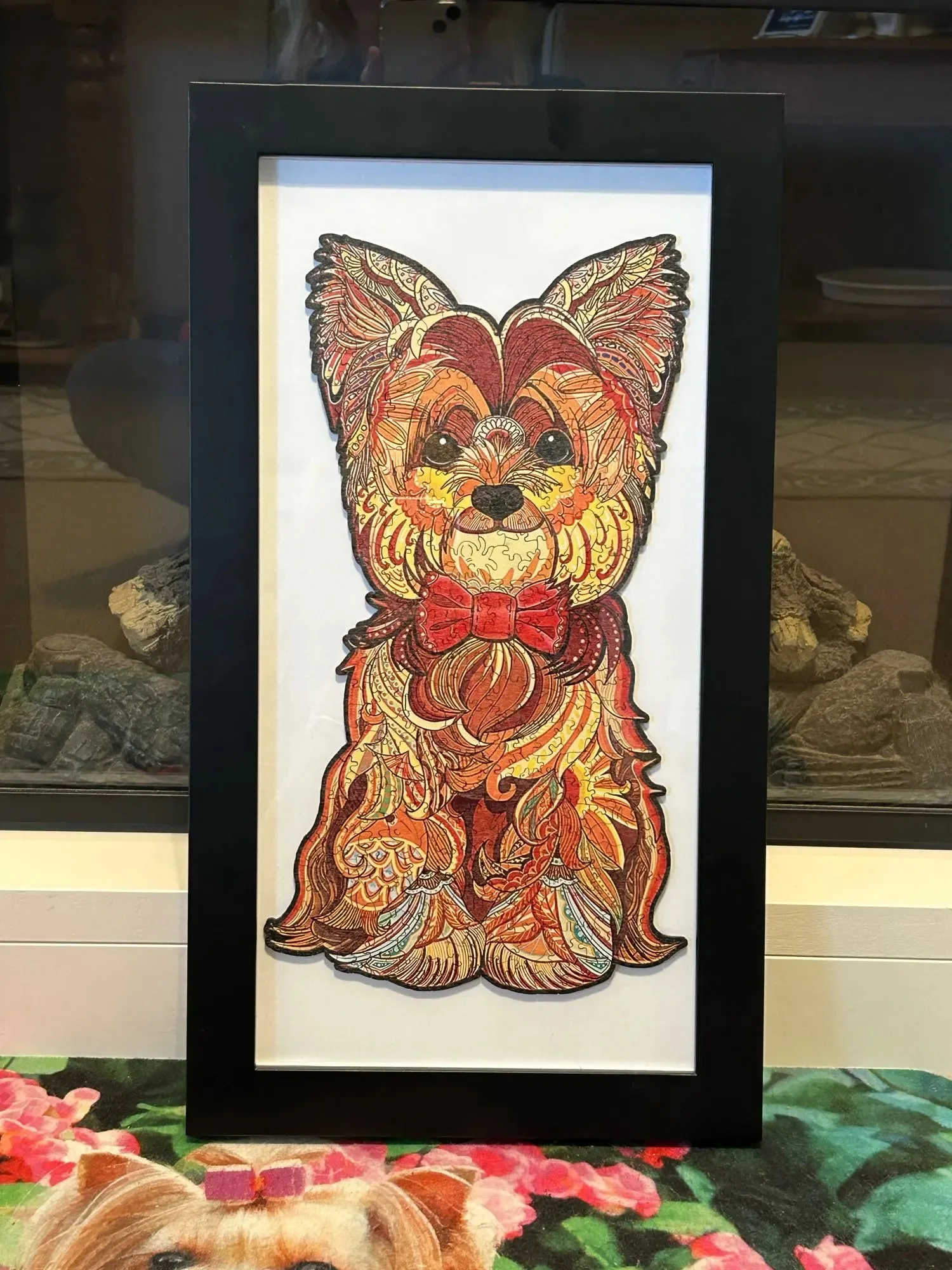 3D Puppy Wooden Jigsaw Puzzle - Premium Animal Puzzle Gift in Boutique Box