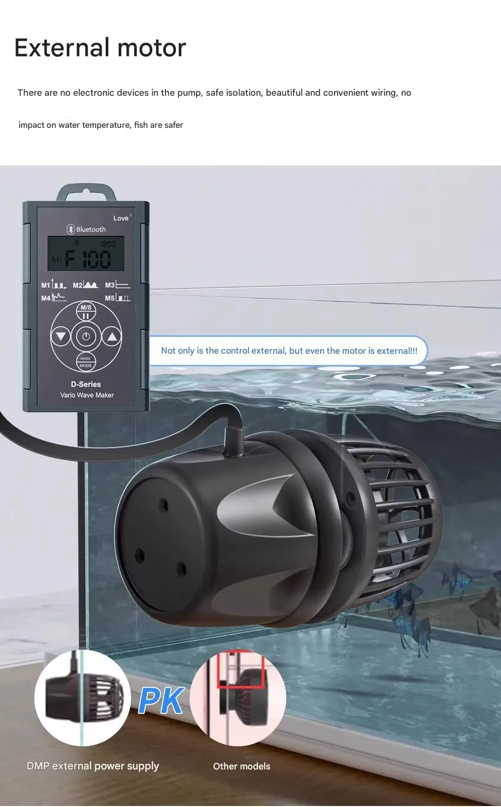 Jecod Jebao Dmp-5/15/25/35/45/55 New smart Bluetooth Multi Device