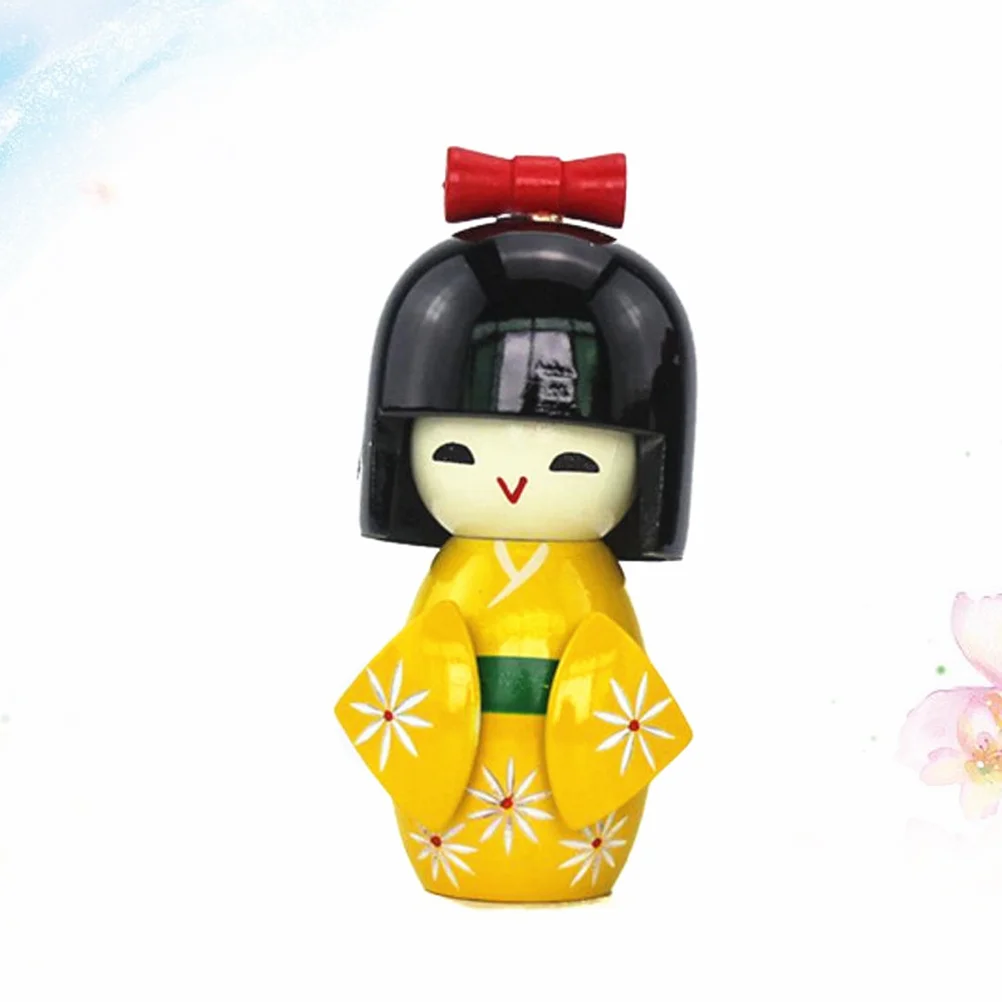 Portachiavi Giapponese In Legno Giapponese Geisha Kimono Giapponese Geisha Figura Kokeshi Dolls Geisha