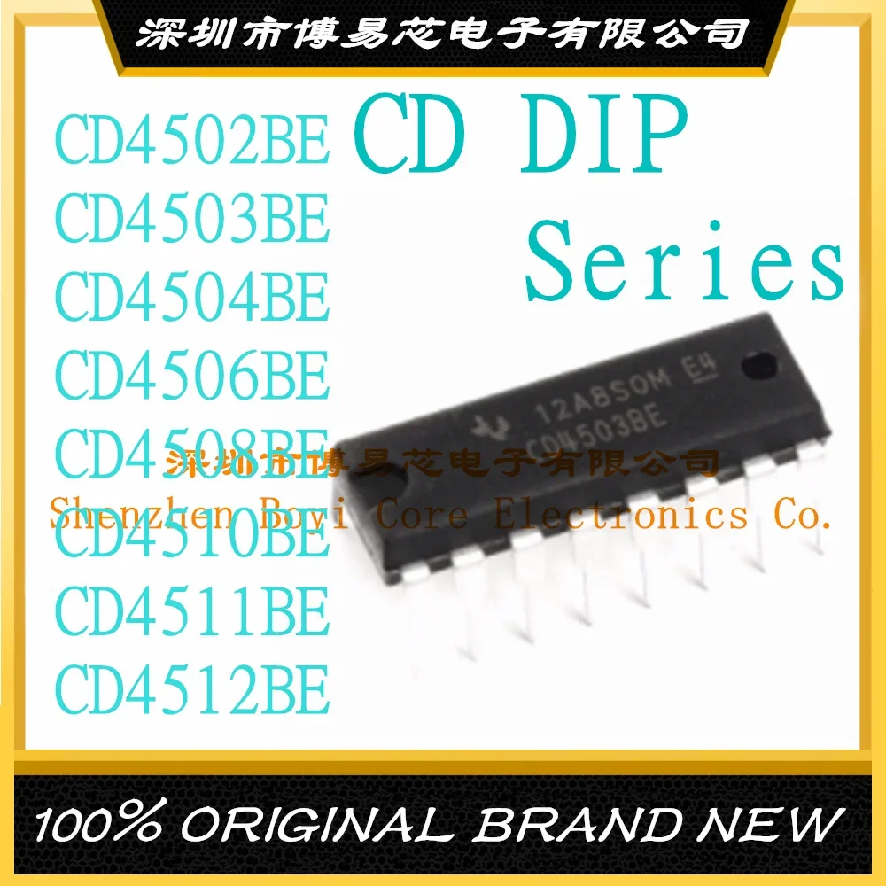 CD4502BE CD4503BE CD4504BE CD4506BE CD4508BE CD4510BE CD4511BE CD4512BE Buffer and Line Driver IC Chips