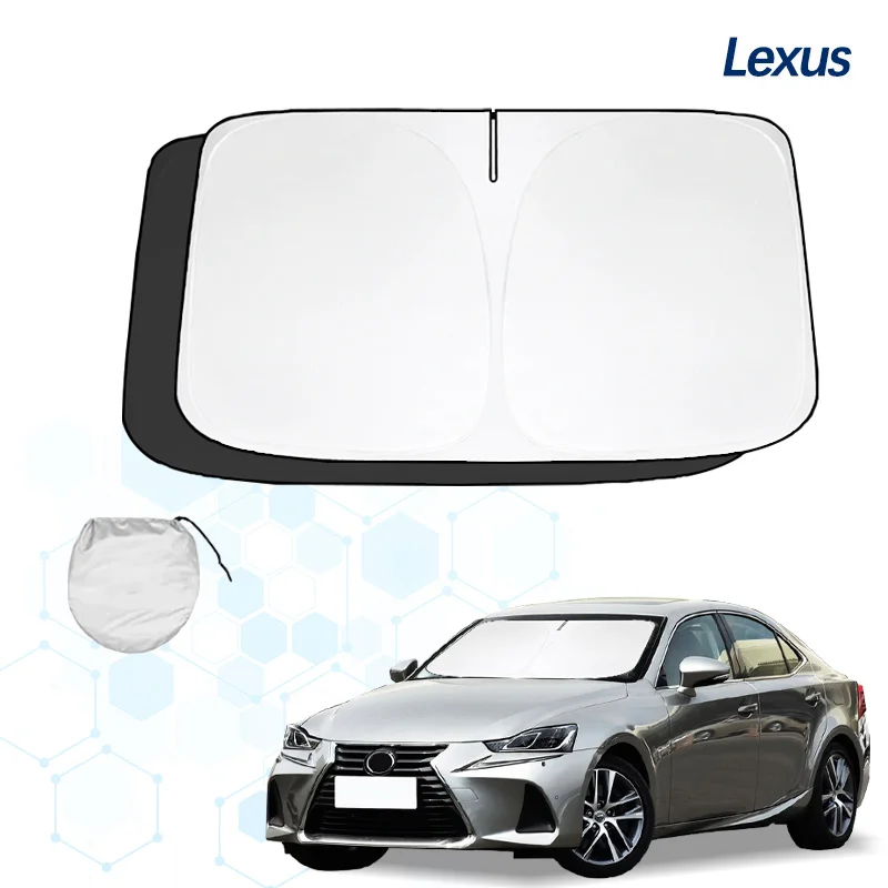 Windshield Sun Shade Sunshade Sun Visor Protector Foldable Blocks UV Rays Keep Car Cooler For Lexus IS 2006- IS250 IS300 350