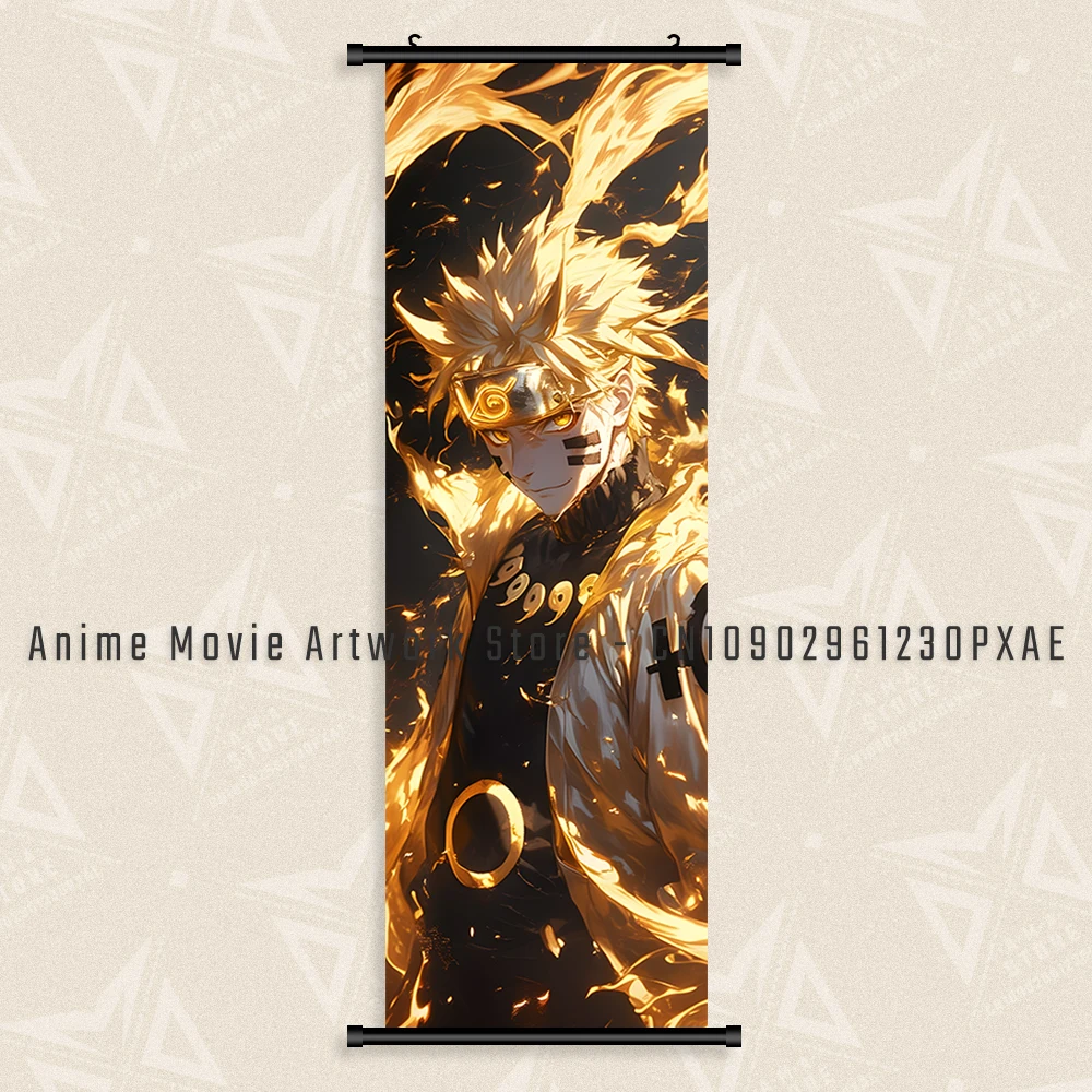 Naruto Anime Wall Art Canvas - Hatake Kakashi Home Decoration Mural