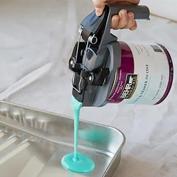 Mélange de peinture, couvercle de couleur, outils de mélange, couverture de boue, agitateur de peinture, outil universel, réservoir d'agitation, couverture d'encapsulation 1 L/4L 