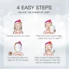 7 IN 1 LED Facial Beauty Mask with Neck 7-Color Lights Skin Rejuvenation Beauty Instrument Anti Acne Remove Wrinkles LED Mask 2
