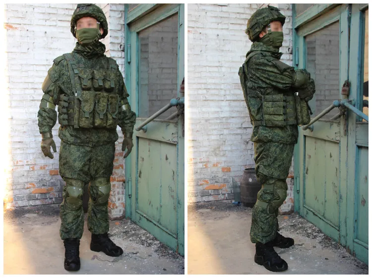 Russian Paratrooper Little Green Men 6b46 Tactical Vest Removable