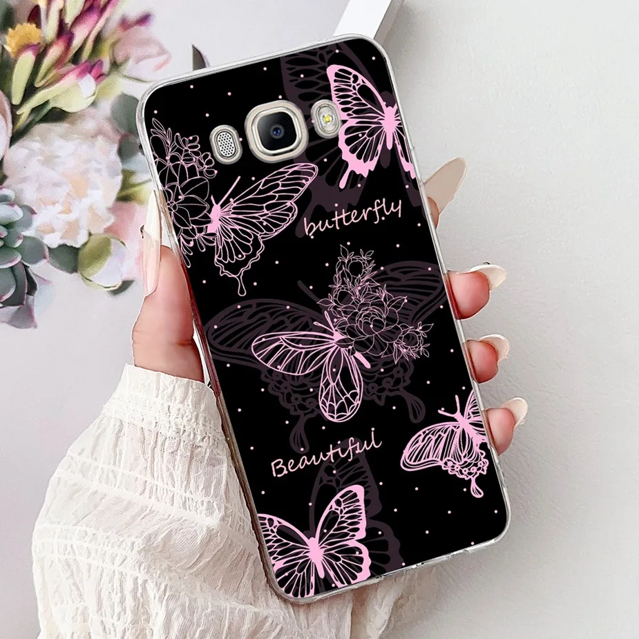 Luxury Painted Soft Silicone Phone Case - Elegant Design Cover