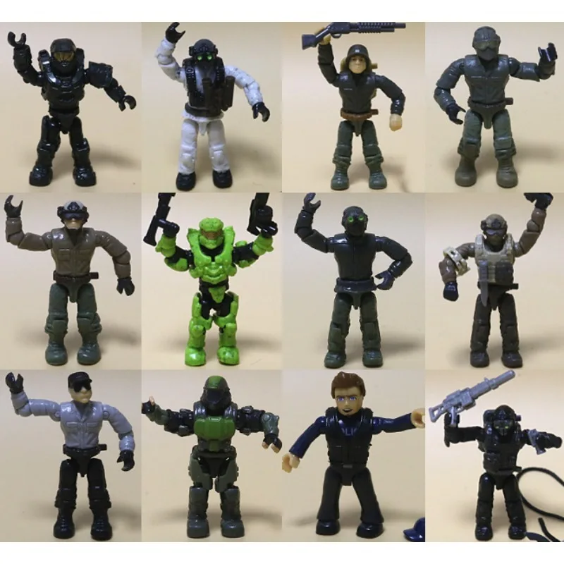 Lego Ecto LOT 50 For HALO Mega Bloks Construx Figure UNSC Elite