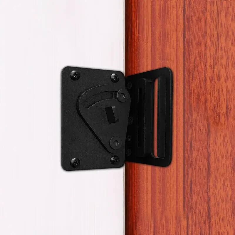 American Barn Door Lock Sliding Door Lock Sliding Barn Latch Personalized Suit for More than 40mm Wooden door