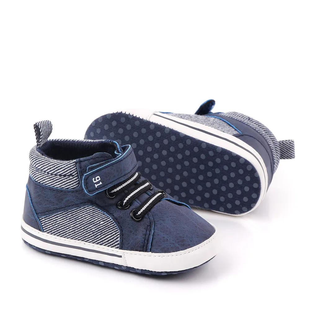 Baby Sneaker Causal Shoes High Quality Soft and Warm Anti-slip for Spring and Autumn 0-18 Months Newborn First Step Baby Shoes 6