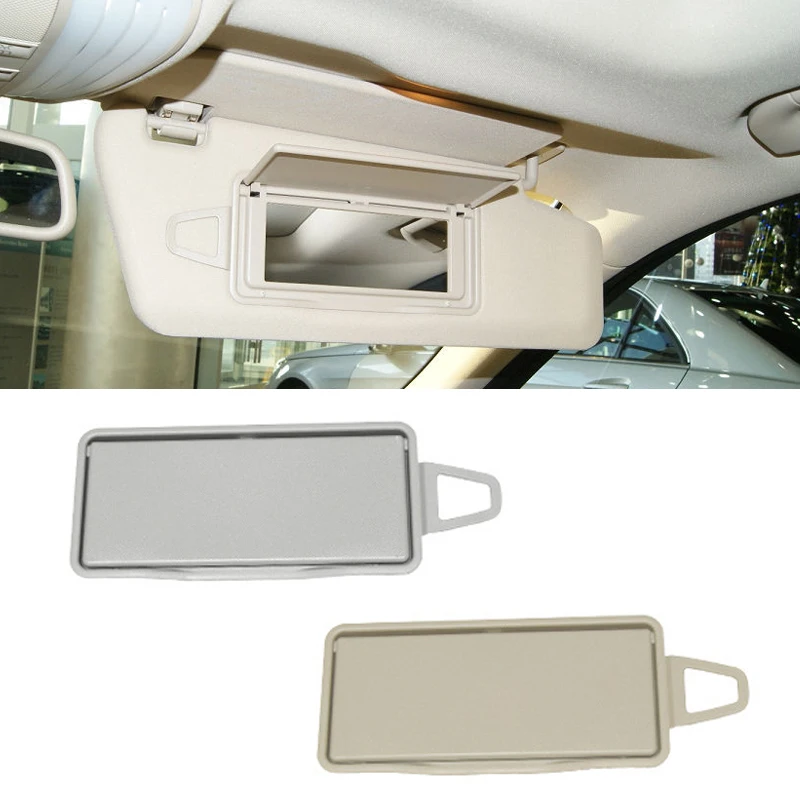 

Car Sun Shade Visor Makeup Cosmetic Mirror Cover Replacement For Mercedes Benz E/CLS Class W212 W218 E200 E260 E300 Left Right