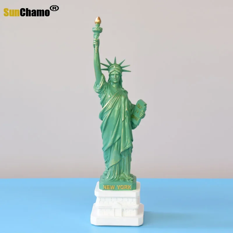 Tourist Souvenir of Creative Statue of Liberty Model Craftwork Display Figurine Living Room Desktop Decoration ornament crafts miniature figurines miniature ornament