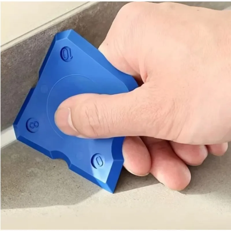 4-Piece Silicone Caulking Tool Set Versatile 3 in 1 Easy Clean-up Sealant Spreading