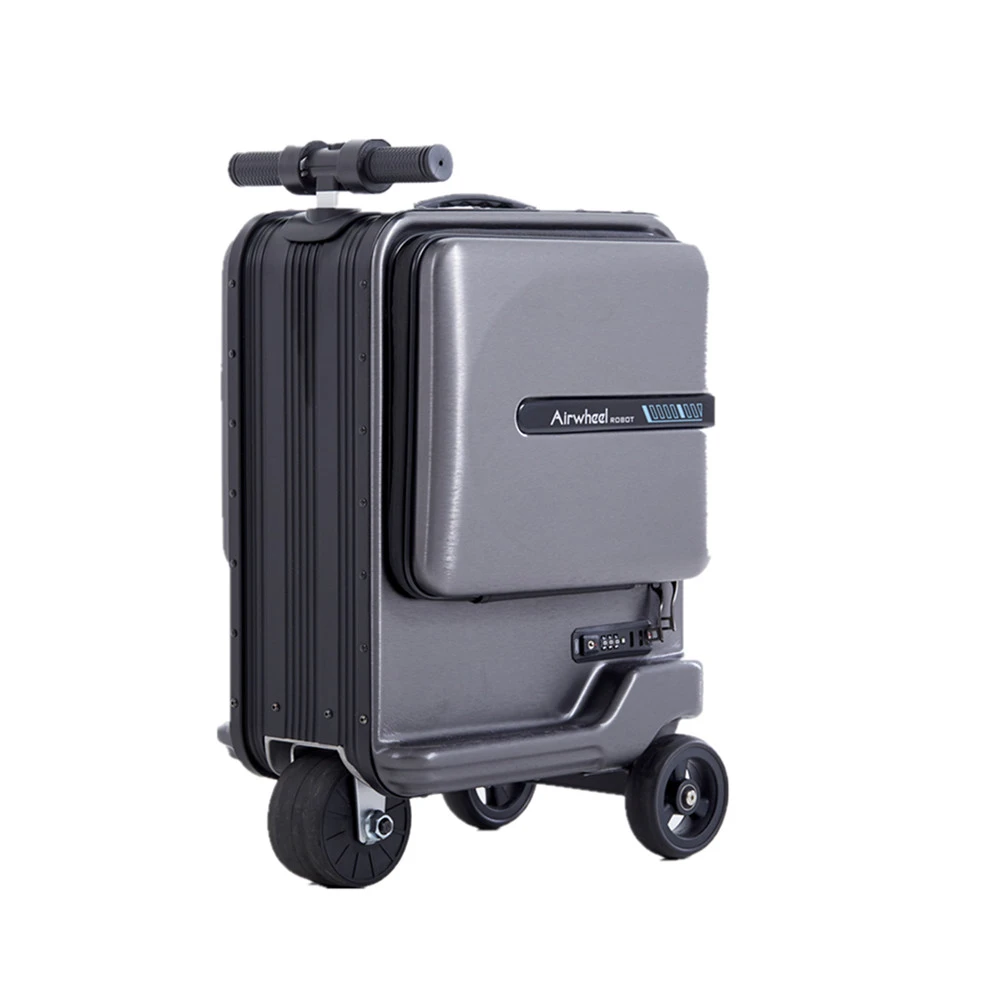 landelijk span Verslaggever Free Shipping Travel Suitcase Rideable Suitcase Airwheel With Removable Power  Bank Batte Se3mini - Bags & Luggage - AliExpress