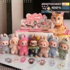 Authentic POP MART LABUBU “Exciting Macaron” Series – Mystery Vinyl Doll Blind Box Collectible (Cute Bag Charm & Surprise Gift) 1