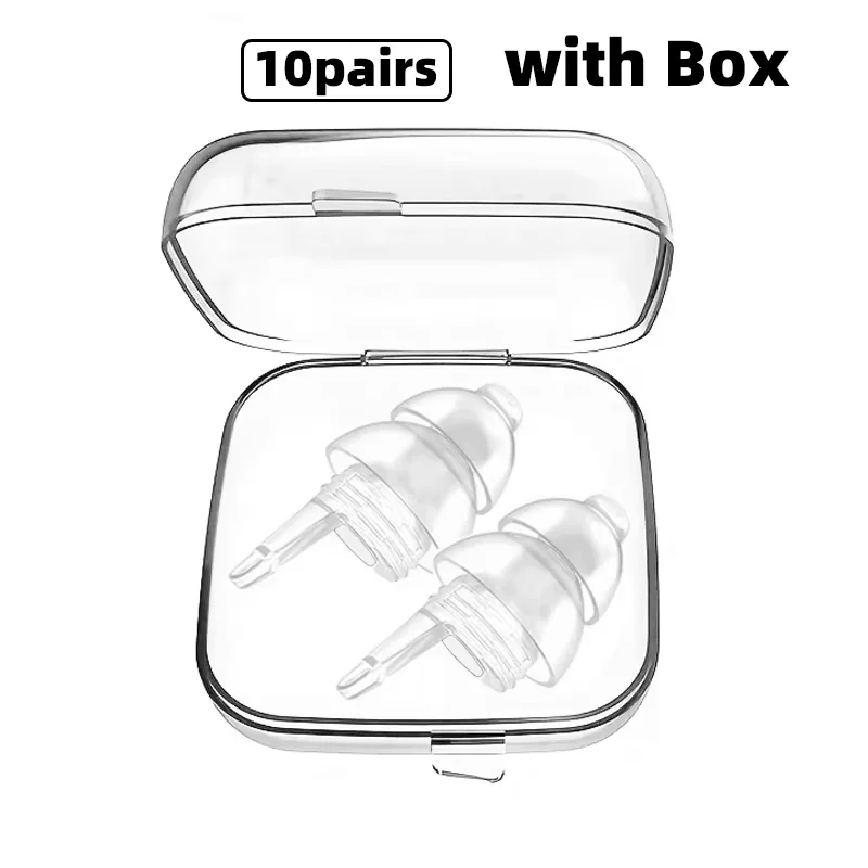 High Fidelity Reusable Earplugs for Music Events and Noise Reduction
