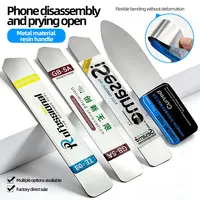 Metal Pry Tool Kit Ultra-Thin Opening Spudger for Mobile Phone Curved Screen Disassembly Repair Tools 1
