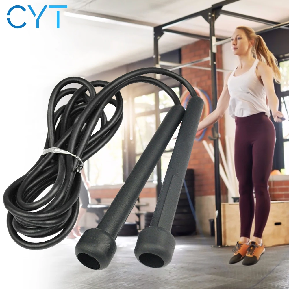 

CYT Jump Rope Speed Skipping Rope Weight Loss Sport Rolling Pin Primary Senior Crossfit Comb Cardio Training Fitness Home Gym