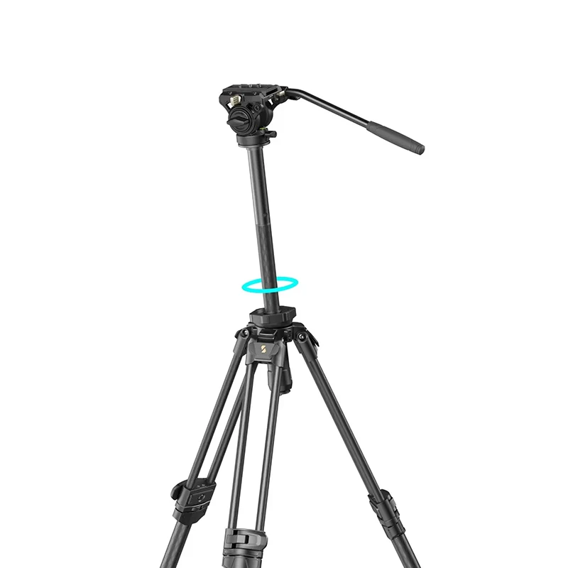 Smallrig軽量ビデオカーボンファイバー三脚キット、AD-50Lite
