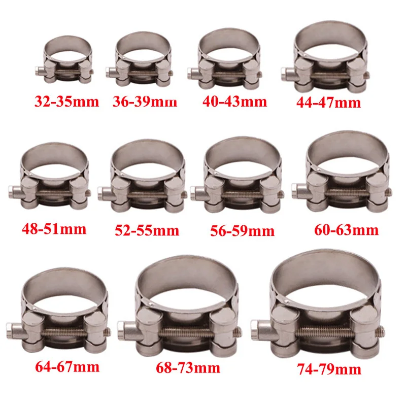 Универсальный зажим для выхлопной