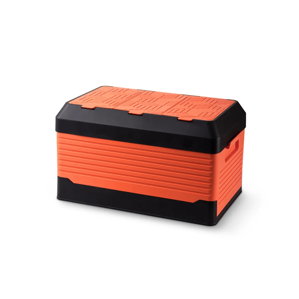 

Plus Size Foldable Storage Box Plastic Organizer with Lid Toys Books Tool Trunk Car Outdoor Travel