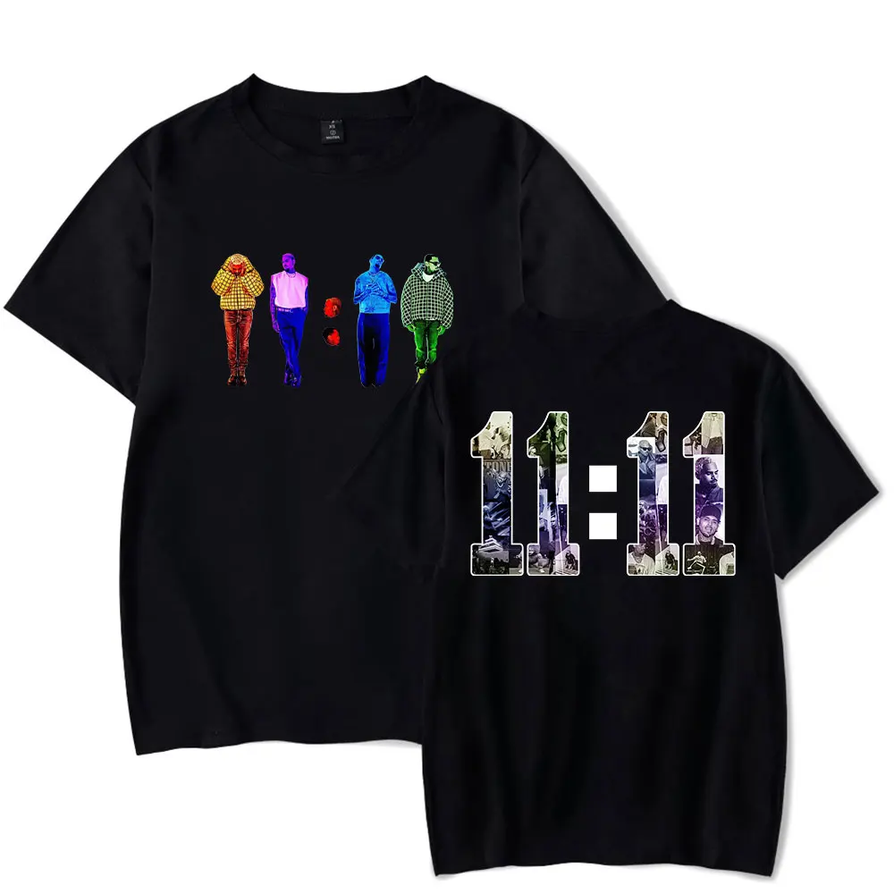 Chris-Brown-Rapper-T-shirts-11-11-Album-Merch-Women-Men-Fashion-Casual ...
