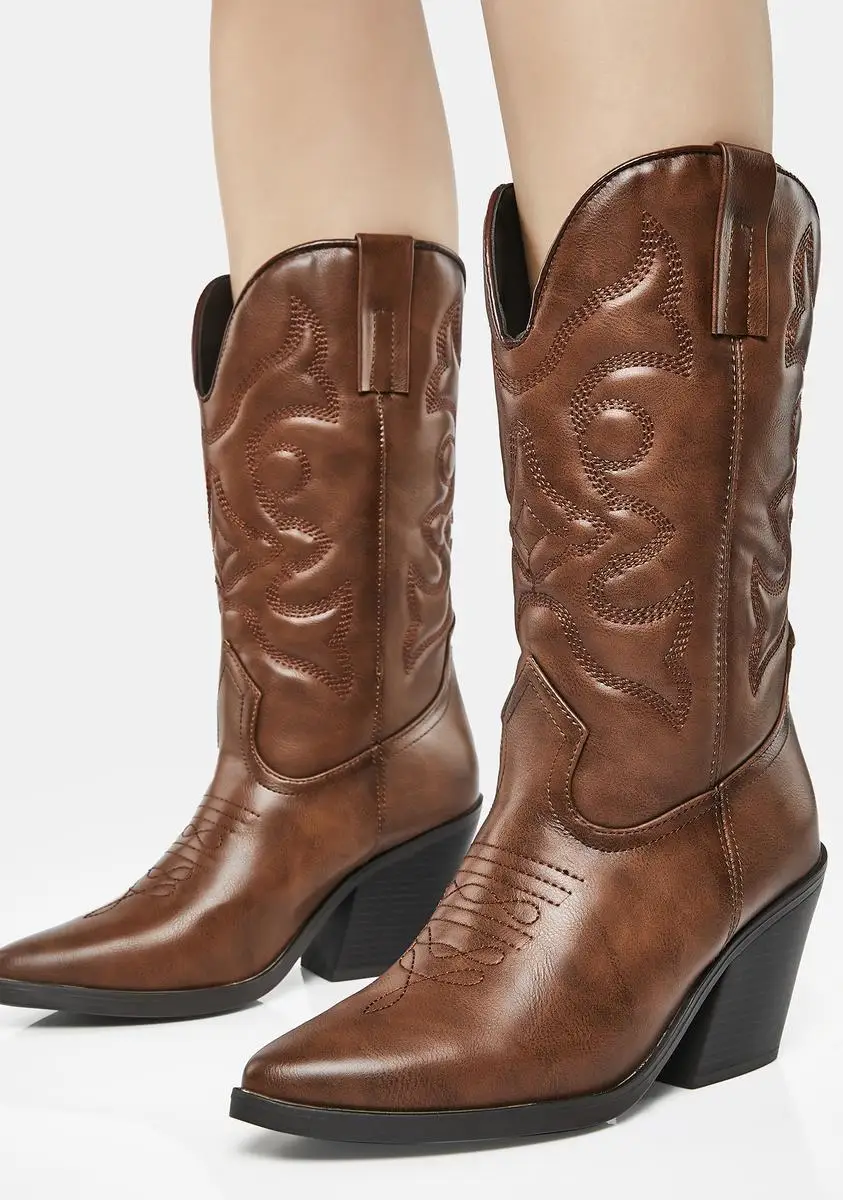 Boots Womens Botas Mujer Zancos De Agua Botas Western Primark