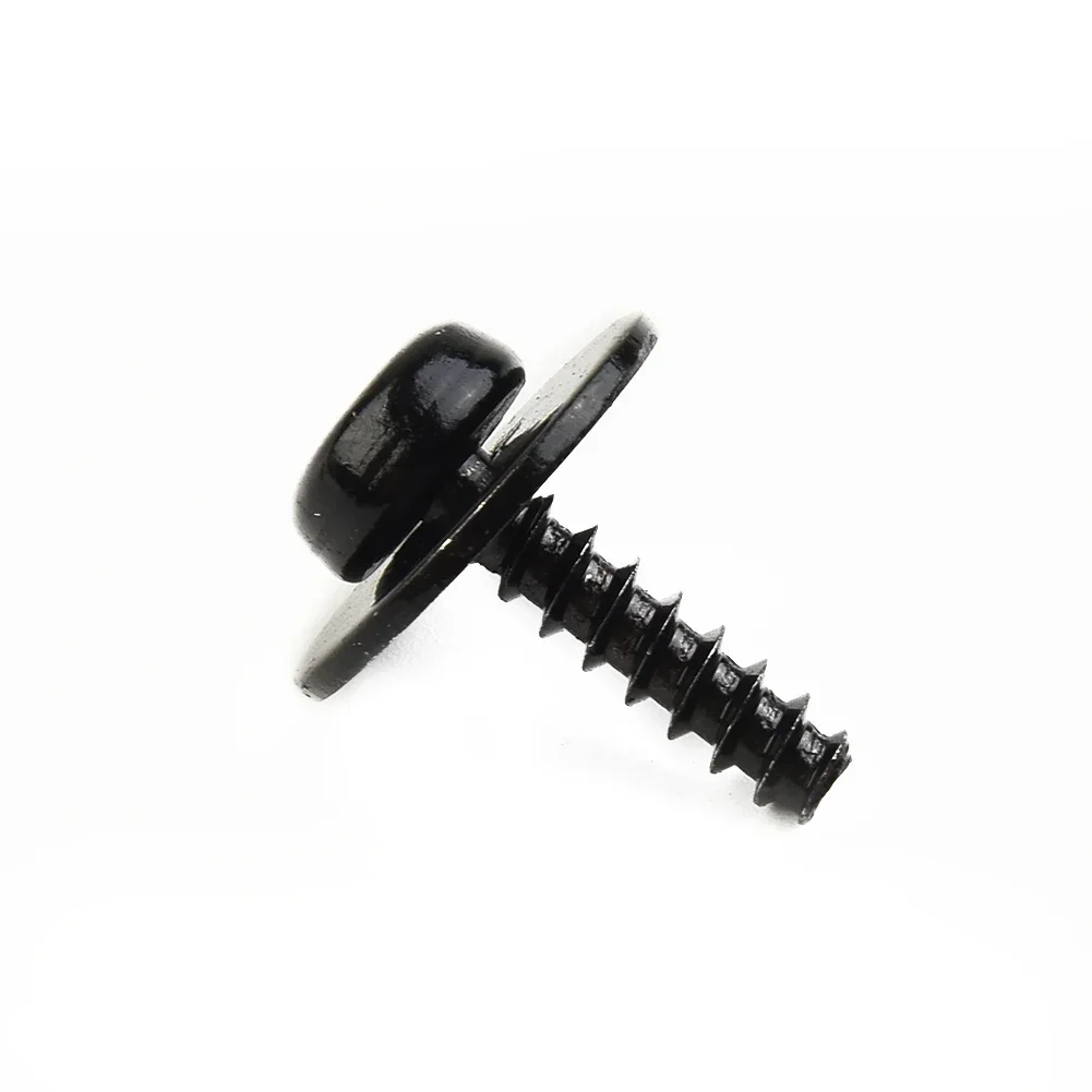 10pcs Screw Bolt 20mm Air Dam Deflector Black Easy Installation For Ford Focus Escape High Quality High Reliability